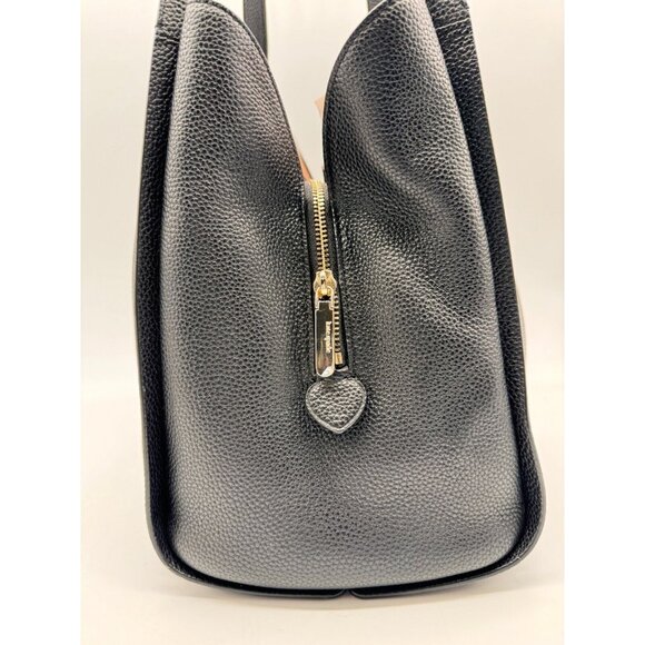 KATE SPADE NY Knott pebbled leather large shoulder bag - Black (Used) - Picture 14 of 16